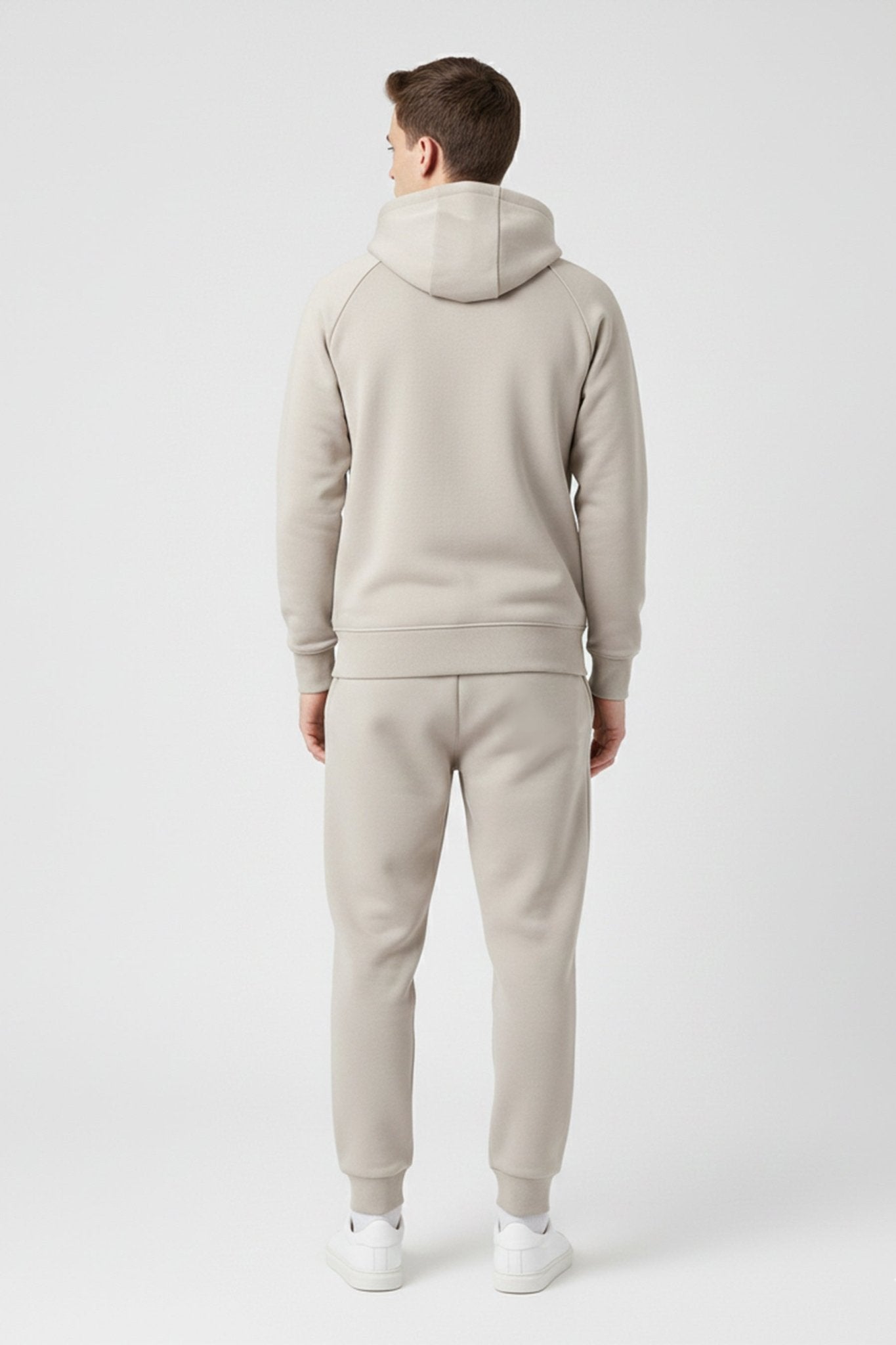 [AIRLUX] Element Full - Zip Hoodie - Stone - Hoodie - Athletifreak | Athletic & Gym Wear, Athleisure