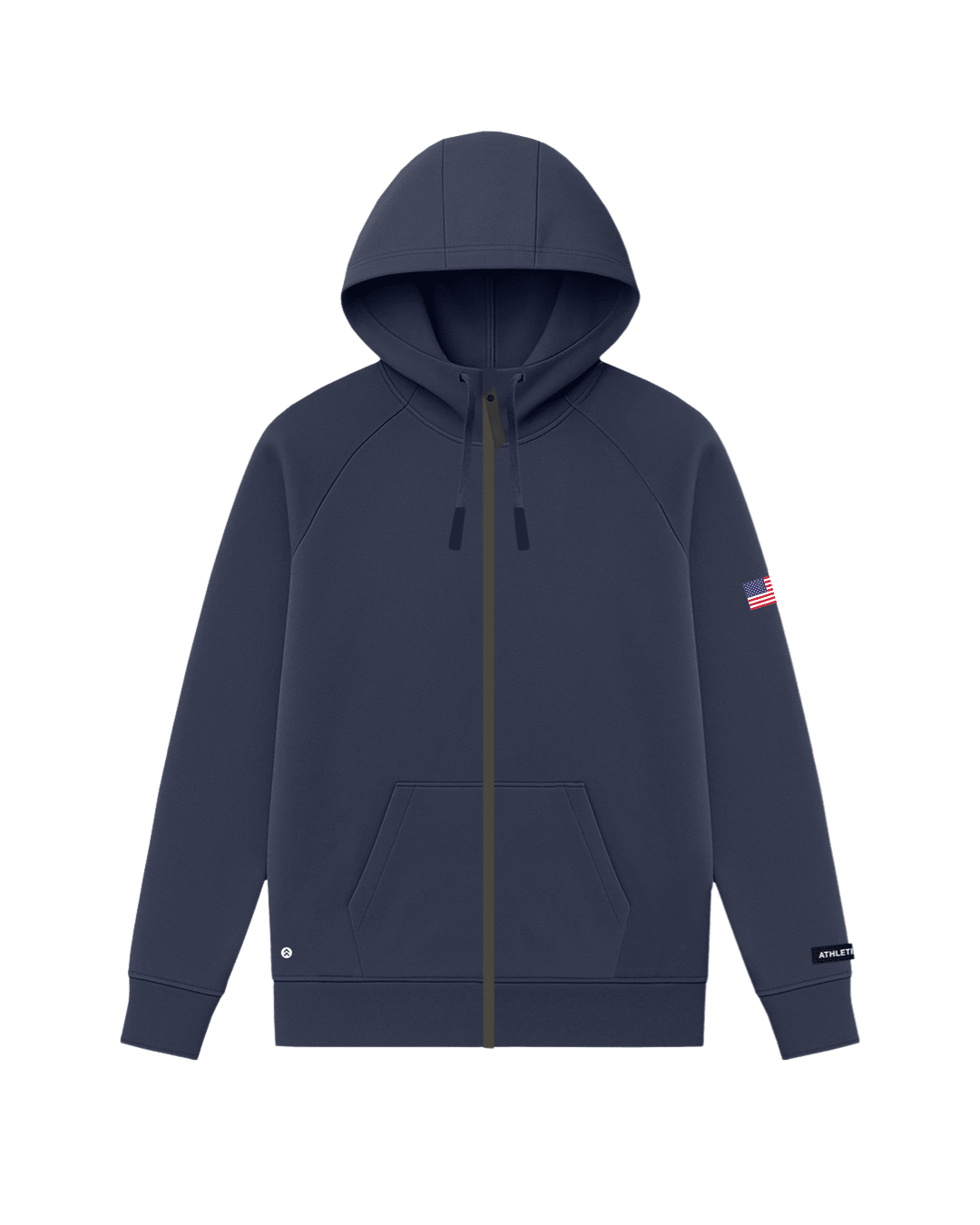 [AIRLUX] TEAM USA Full - Zip Hoodie - Navy - Full - Zip - Athletifreak | Athletic & Gym Wear, Athleisure