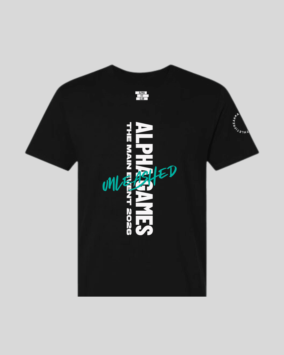 [AIRTECH] Alpha Games Training Tee - Black - Tee - Athletifreak | Athletic & Gym Wear, Athleisure