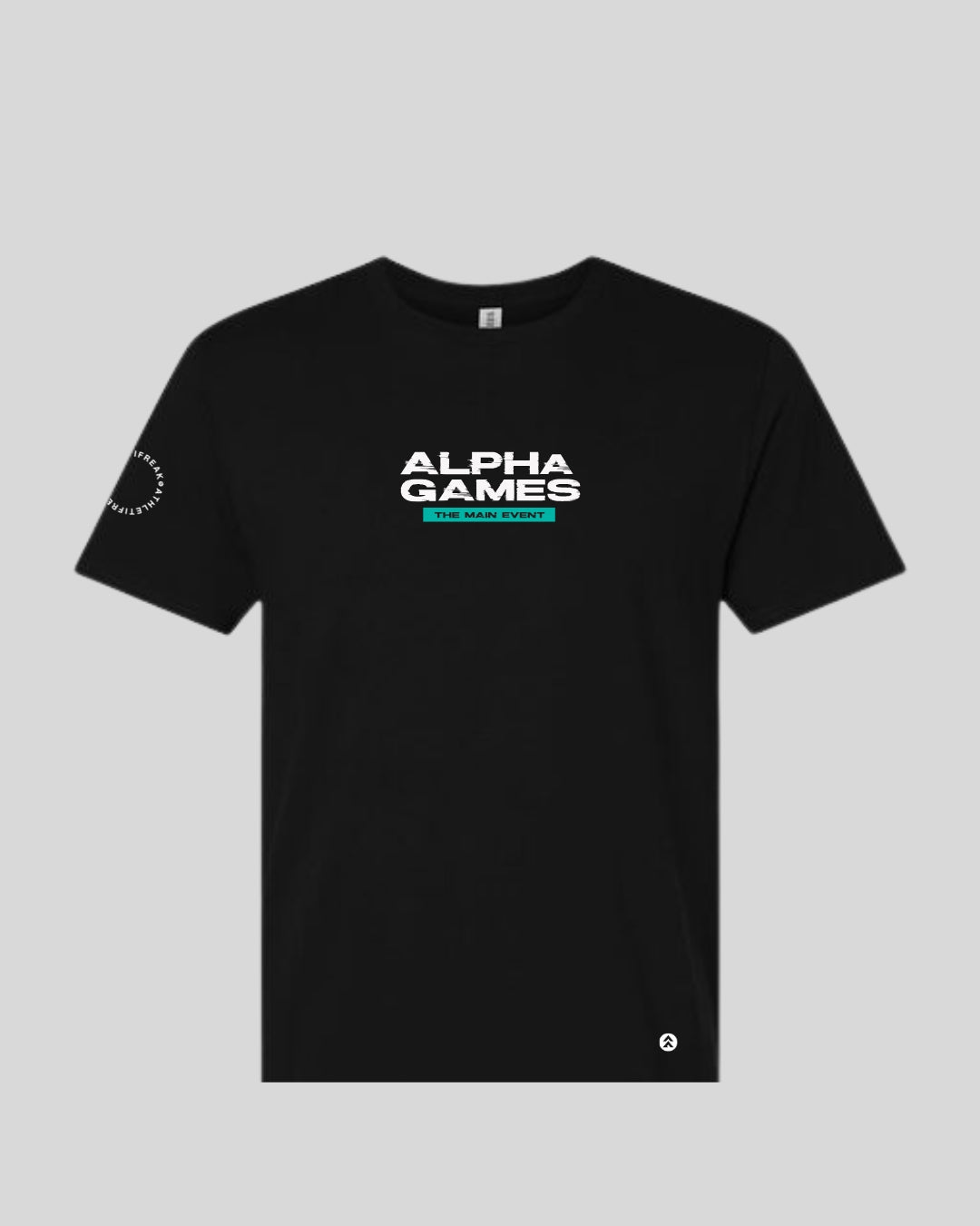[AIRTECH] Alpha Games Training Tee - Black - Tee - Athletifreak | Athletic & Gym Wear, Athleisure