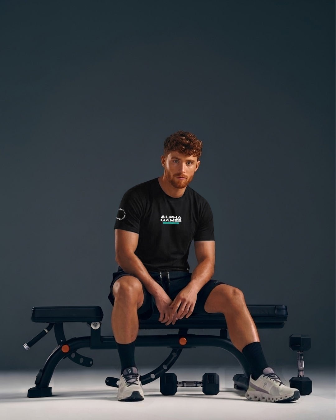 [AIRTECH] Alpha Games Training Tee - Black - Tee - Athletifreak | Athletic & Gym Wear, Athleisure