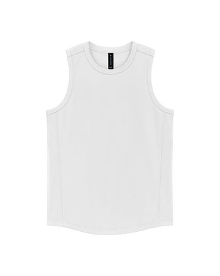 [AIRTECH] Muscle Tank - White - Tank - Athletifreak | Athletic & Gym Wear, Athleisure