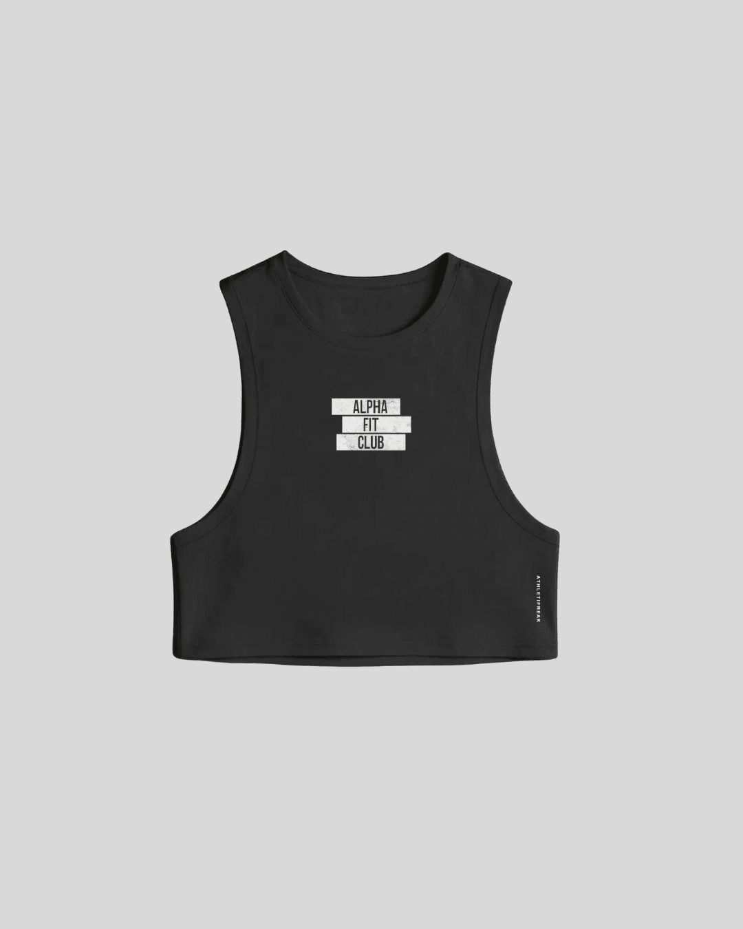 [AIRTECH] Training Crop Tank - Black - Tee - Athletifreak | Athletic & Gym Wear, Athleisure