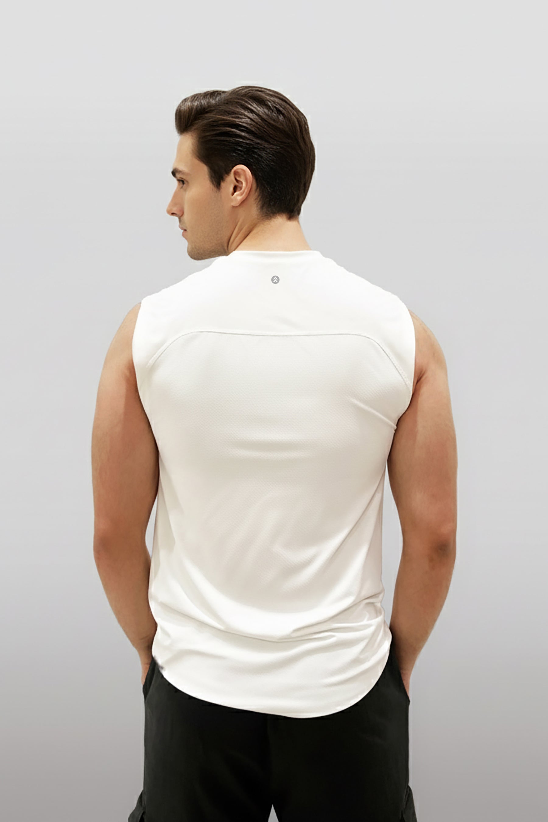 [AIRTECH] Muscle Tank - White