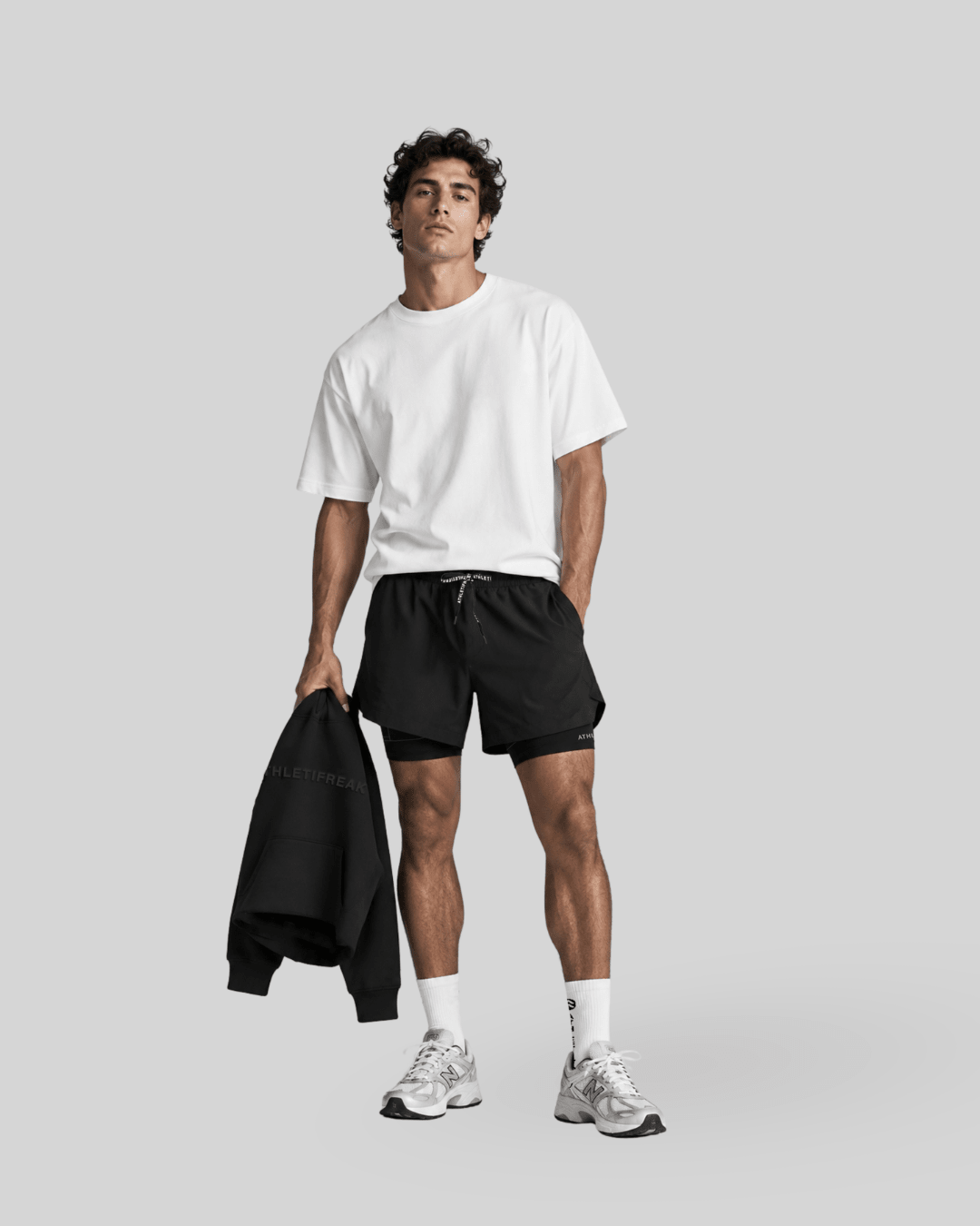 [ALWAYS ON] AF Tee - White - Tee - Athletifreak | Athletic & Gym Wear, Athleisure