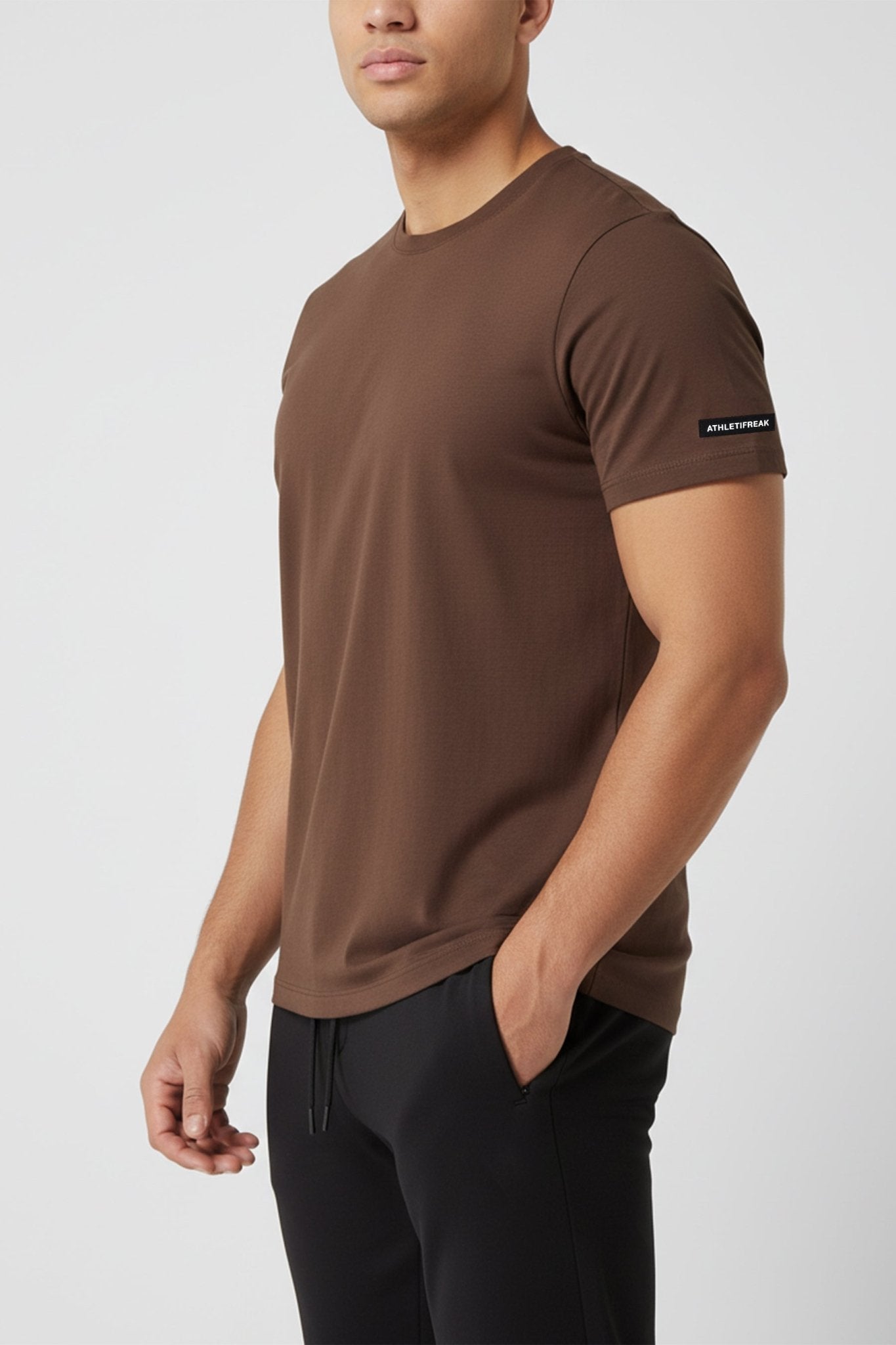 [ALWAYS ON] Classic Tee - Espresso - Tee - Athletifreak | Athletic & Gym Wear, Athleisure