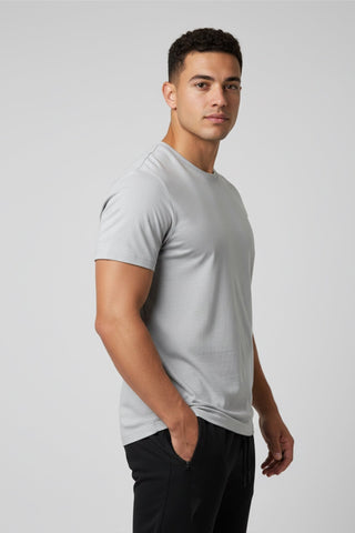 [ALWAYS ON] Classic Tee - Fog - Tee - Athletifreak | Athletic & Gym Wear, Athleisure