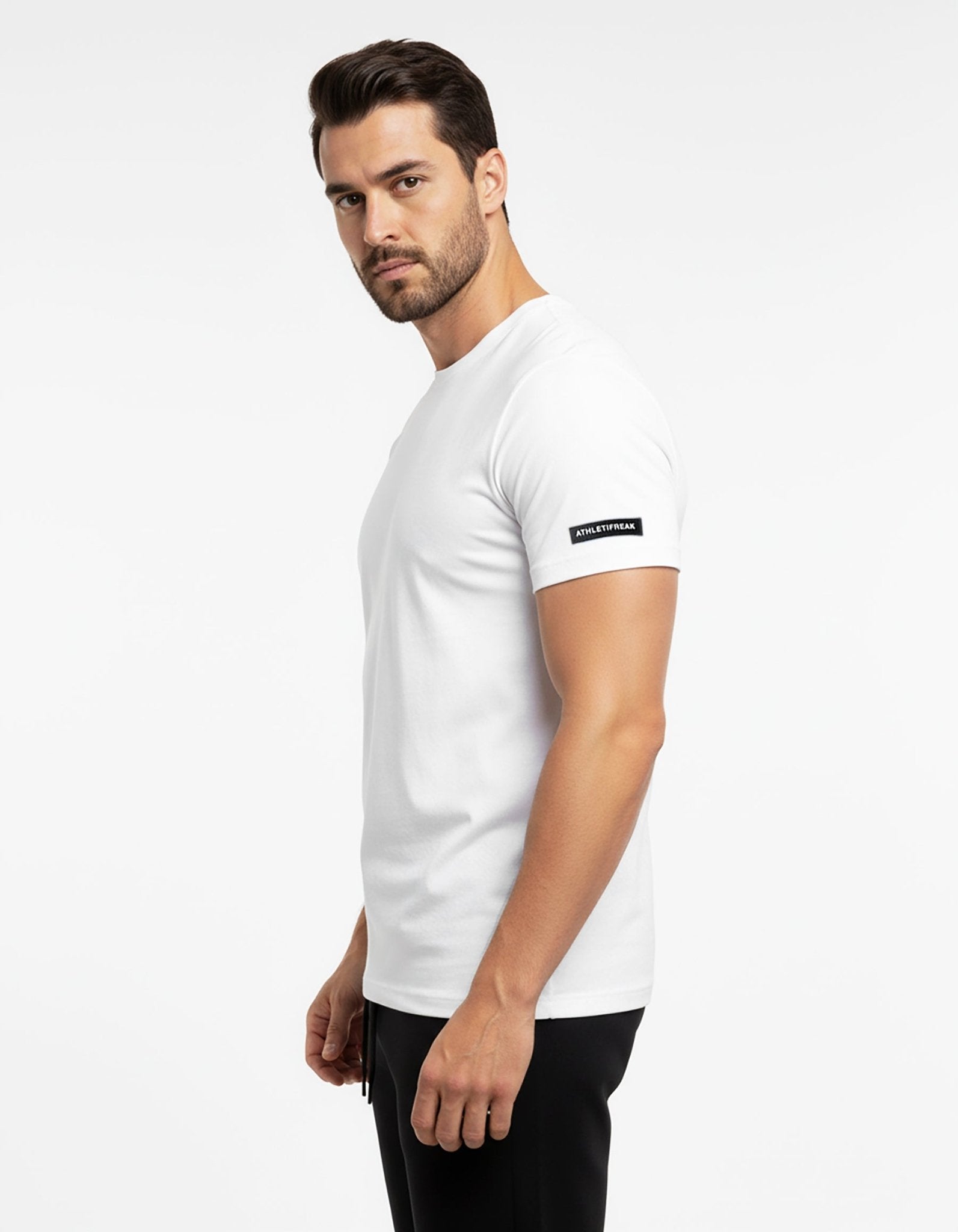 [ALWAYS ON] Classic Tee - White - Tee - Athletifreak | Athletic & Gym Wear, Athleisure