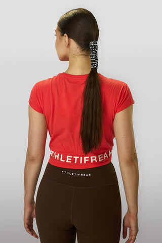 [ALWAYS ON] Crop Tee - Berry - Tee - Athletifreak | Athletic & Gym Wear, Athleisure