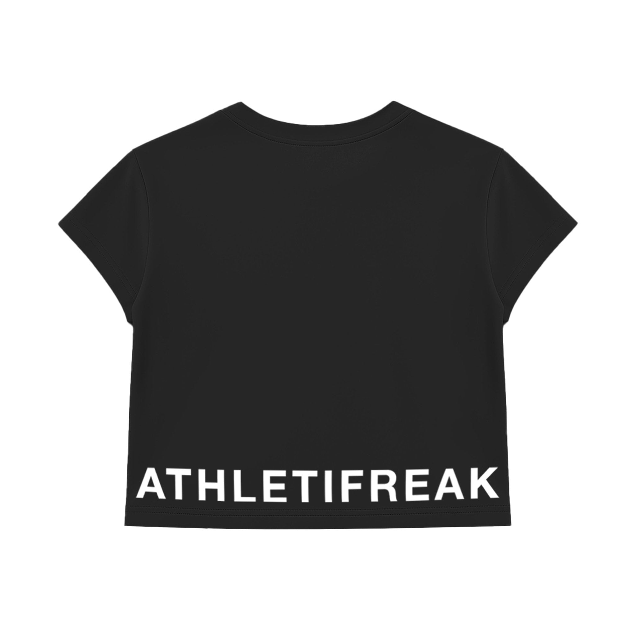 [ALWAYS ON] Crop Tee - Black - Tee - Athletifreak | Athletic & Gym Wear, Athleisure