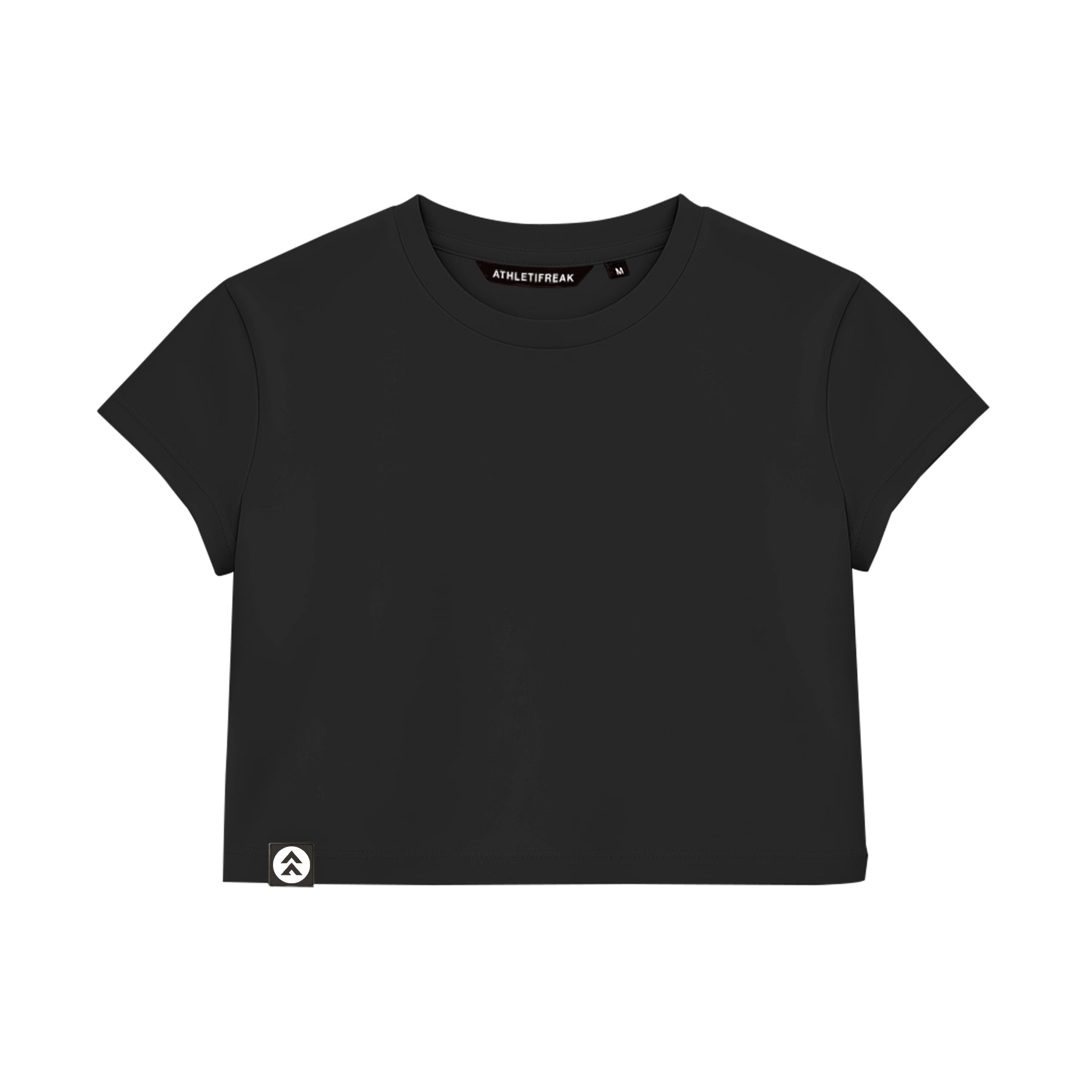 [ALWAYS ON] Crop Tee - Black - Tee - Athletifreak | Athletic & Gym Wear, Athleisure