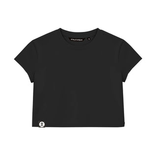 [ALWAYS ON] Crop Tee - Black - Tee - Athletifreak | Athletic & Gym Wear, Athleisure