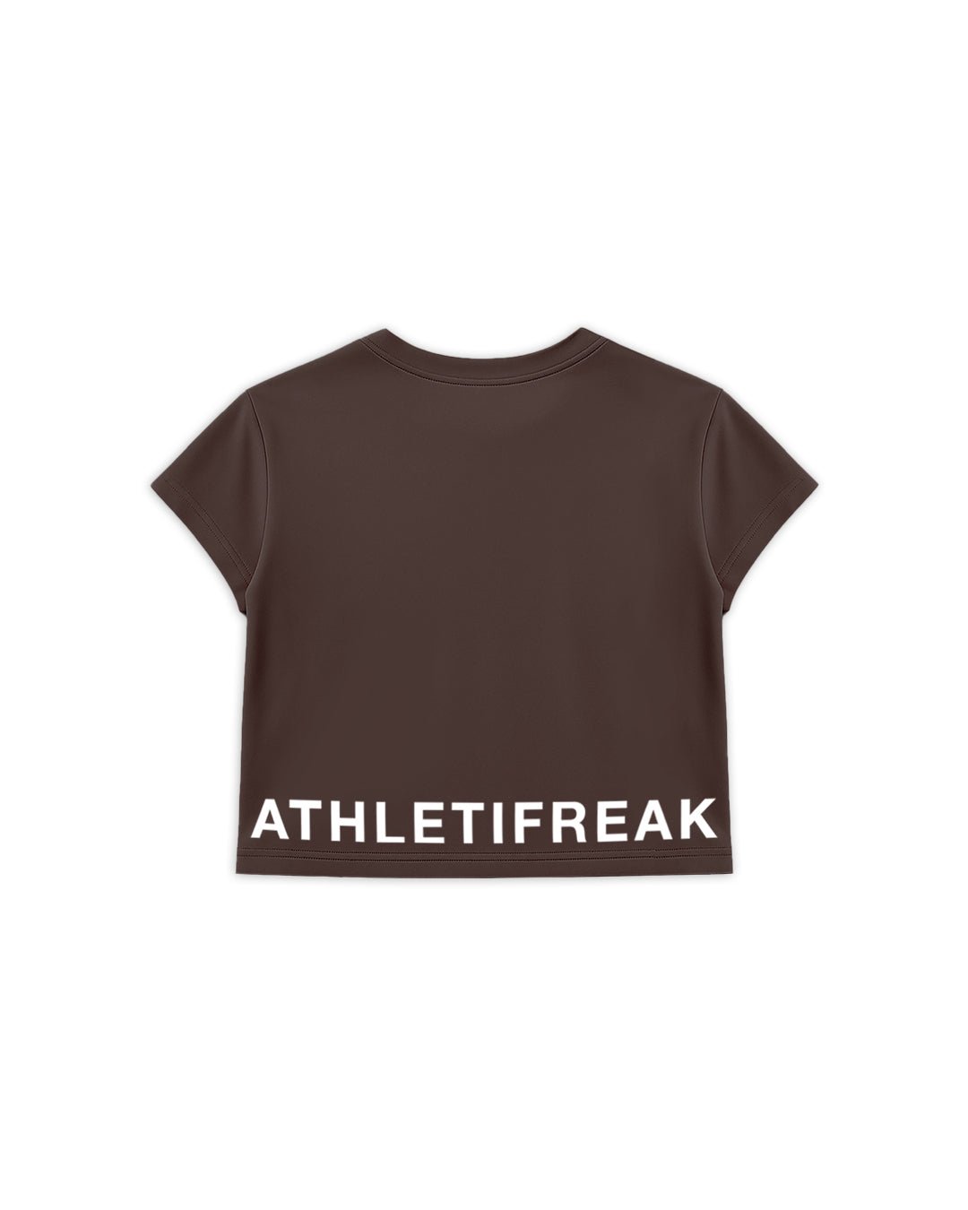 [ALWAYS ON] Crop Tee - Espresso - Tee - Athletifreak | Athletic & Gym Wear, Athleisure
