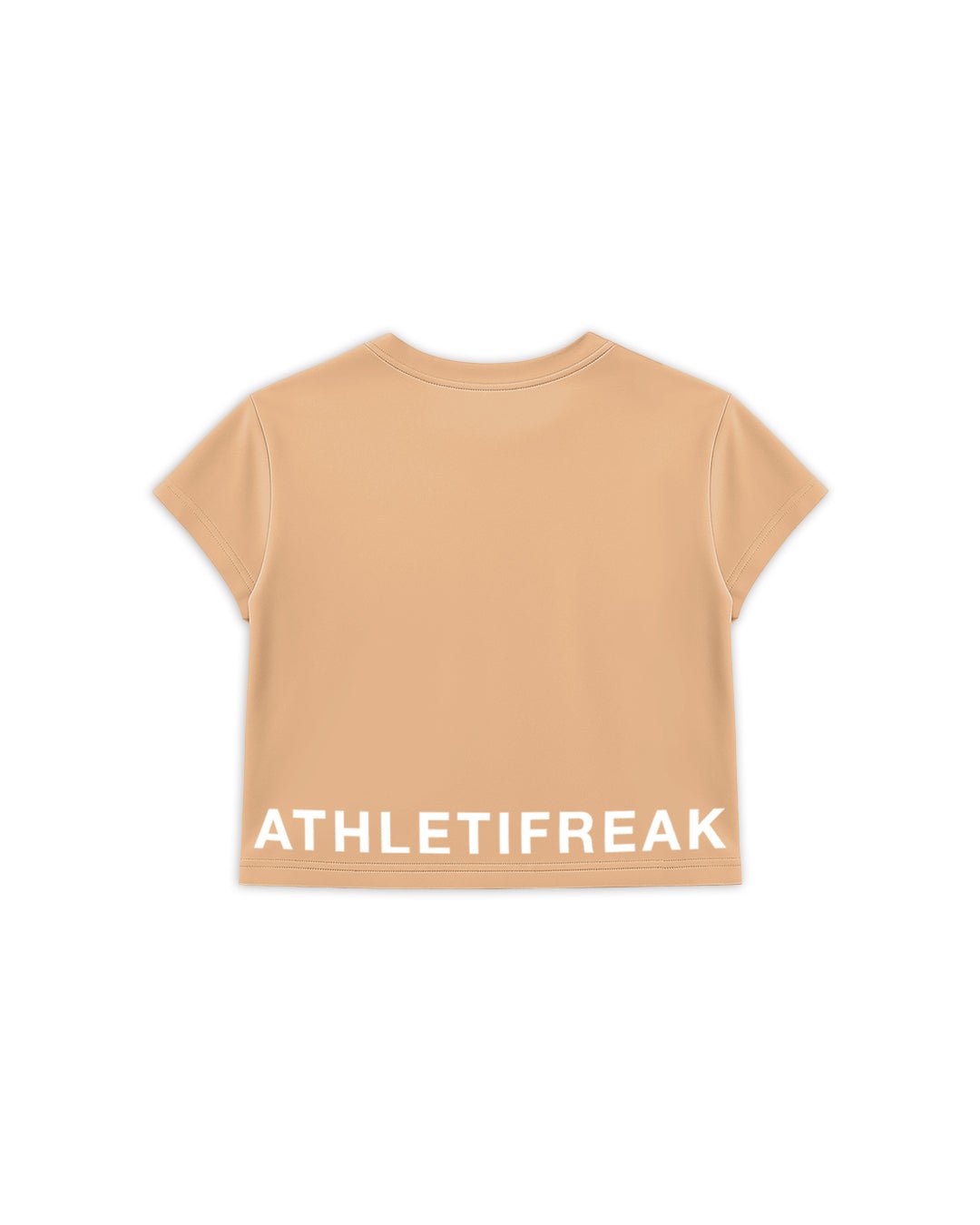 [ALWAYS ON] Crop Tee - Latte - Tee - Athletifreak | Athletic & Gym Wear, Athleisure