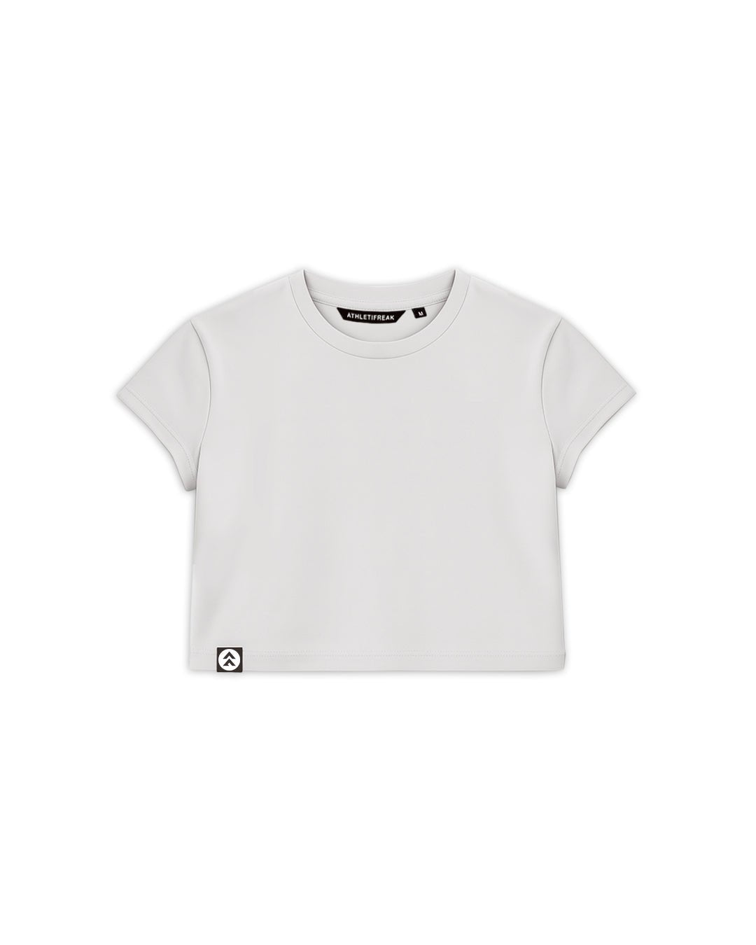 [ALWAYS ON] Crop Tee - White - Tee - Athletifreak | Athletic & Gym Wear, Athleisure