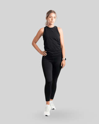 [ALWAYS ON] Knotty Tank - Black - Tank - Athletifreak | Athletic & Gym Wear, Athleisure