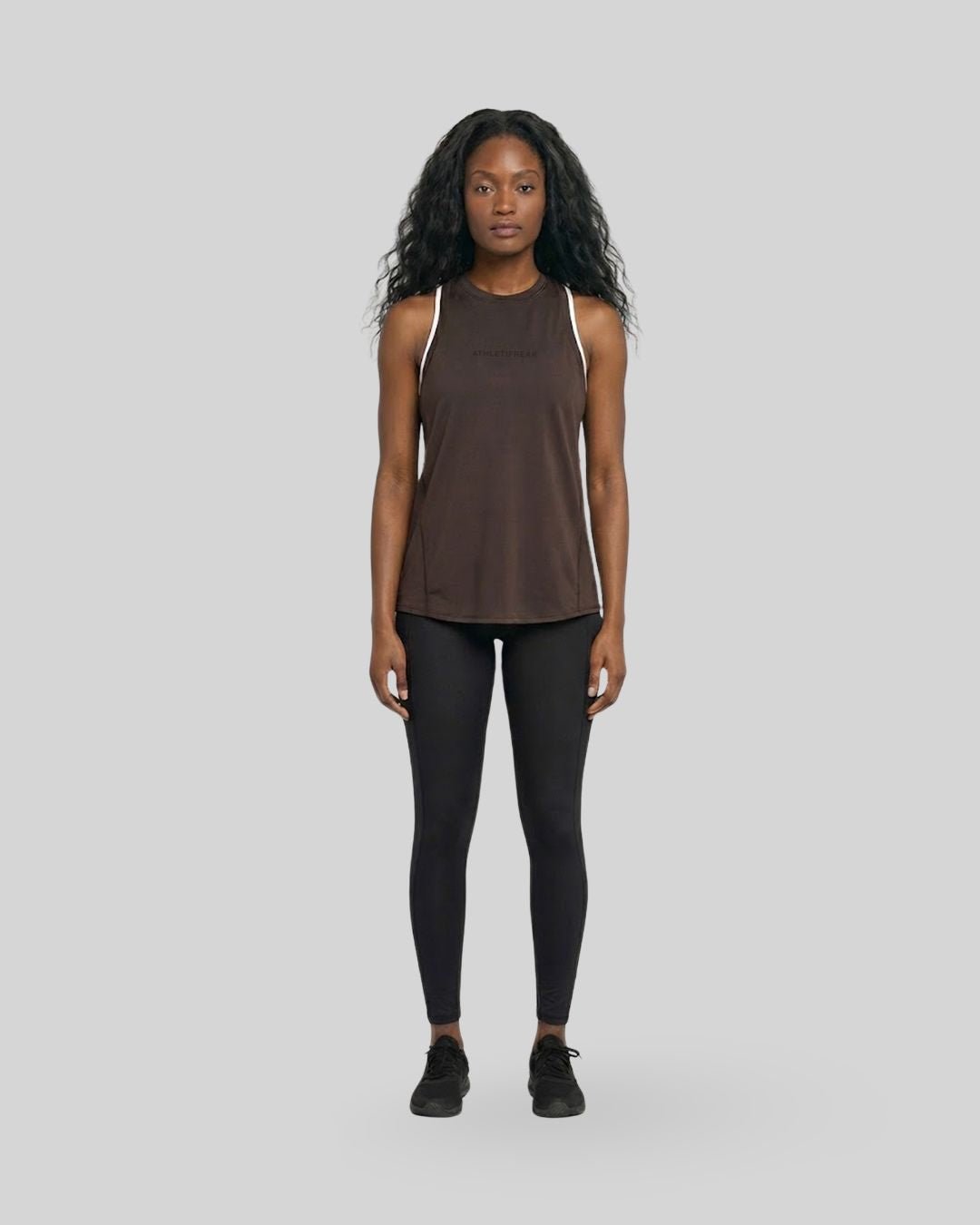 [ALWAYS ON] Knotty Tank - Espresso - Tank - Athletifreak | Athletic & Gym Wear, Athleisure
