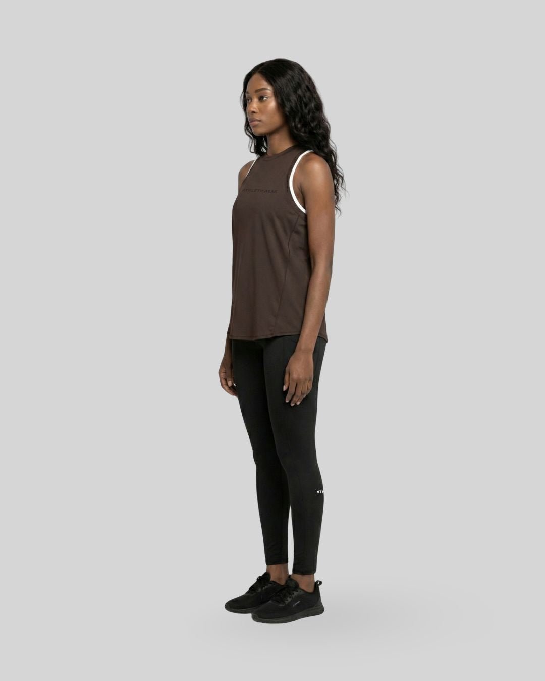 [ALWAYS ON] Knotty Tank - Espresso - Tank - Athletifreak | Athletic & Gym Wear, Athleisure