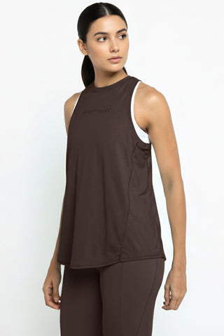 [ALWAYS ON] Knotty Tank - Espresso - Tank - Athletifreak | Athletic & Gym Wear, Athleisure