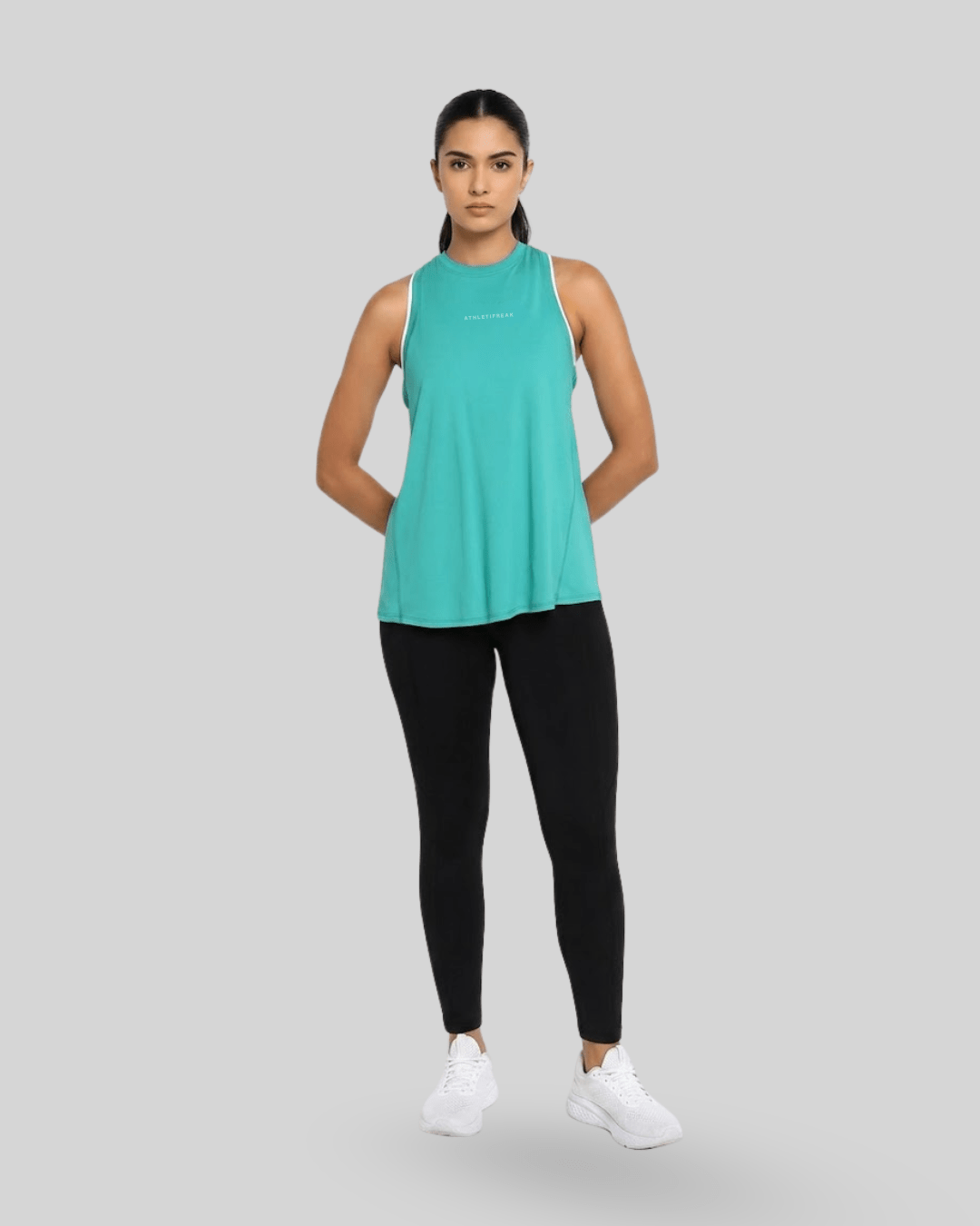 [ALWAYS ON] Knotty Tank - Verde - Tank - Athletifreak | Athletic & Gym Wear, Athleisure