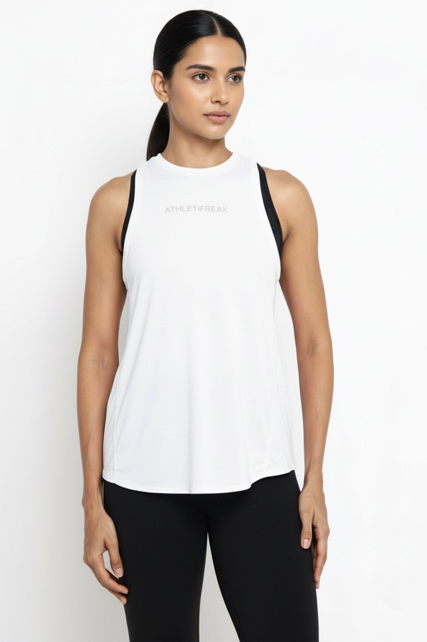 [ALWAYS ON] Knotty Tank - White - Tank - Athletifreak | Athletic & Gym Wear, Athleisure