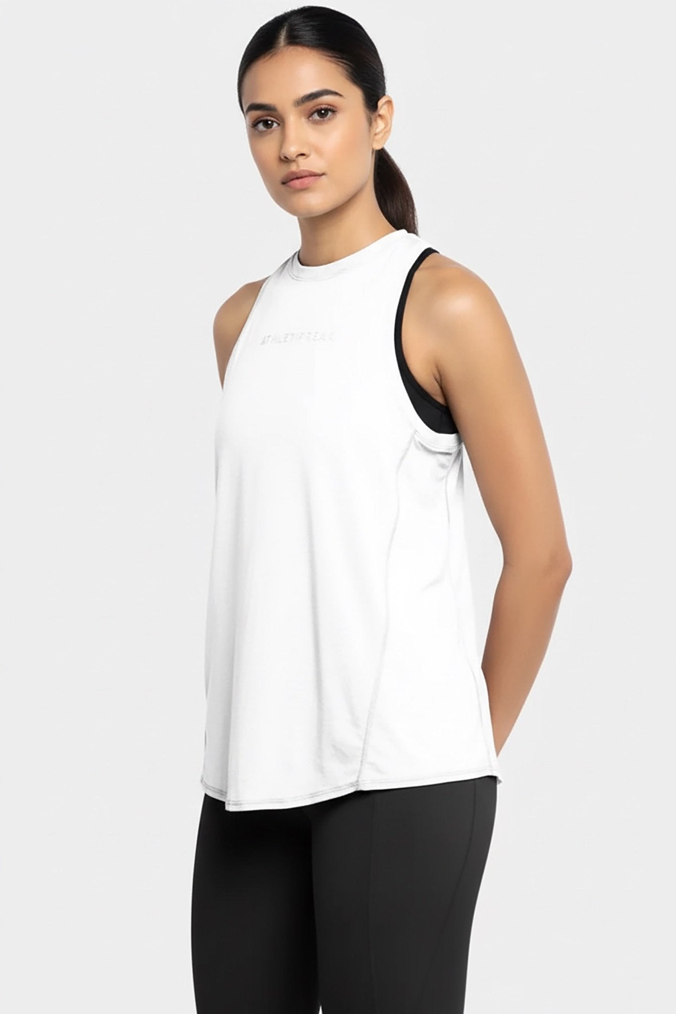 [ALWAYS ON] Knotty Tank - White - Tank - Athletifreak | Athletic & Gym Wear, Athleisure