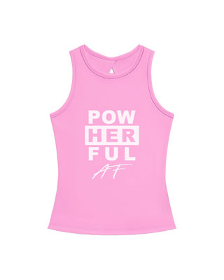 [ALWAYS ON] POWHERFUL Knotty Tank - Blush - Tank - Athletifreak | Athletic & Gym Wear, Athleisure