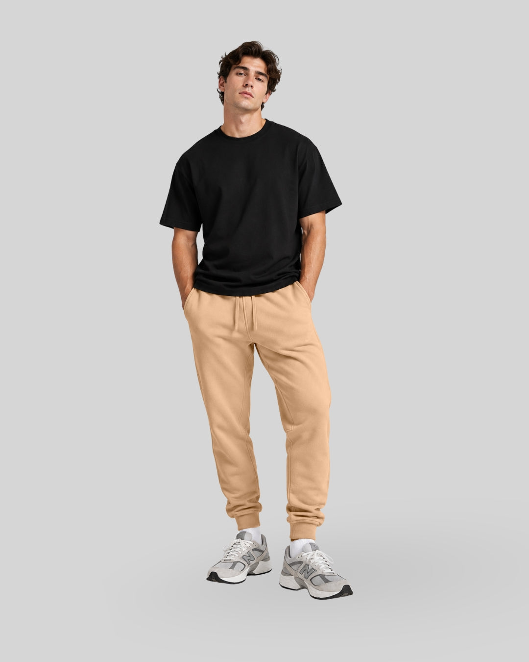 [ULTRALUX] Offline Joggers - Latte-1