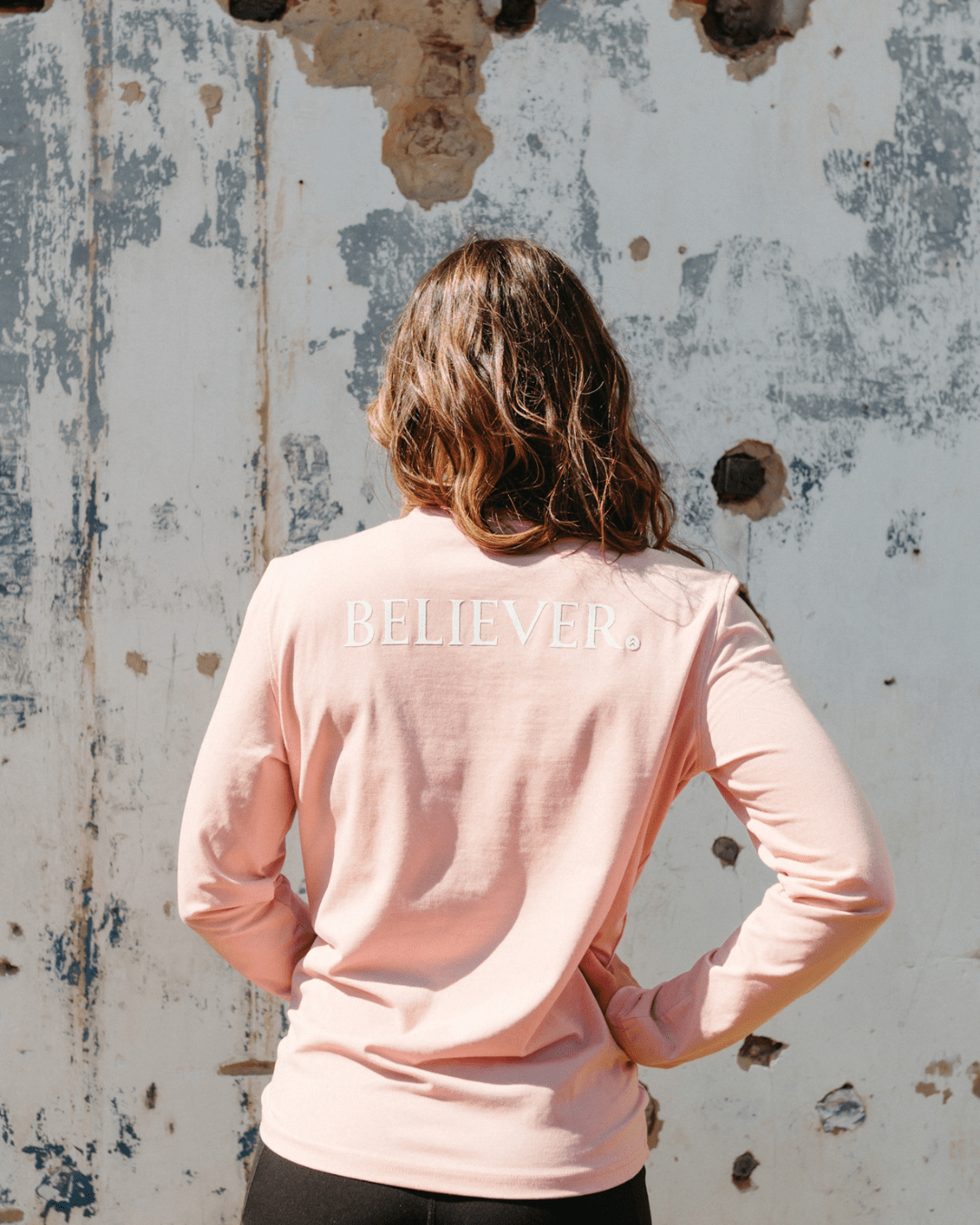 [PURPOSE SERIES] 004 \\ Believer - Rose - Tee - Athletifreak | Athletic & Gym Wear, Athleisure
