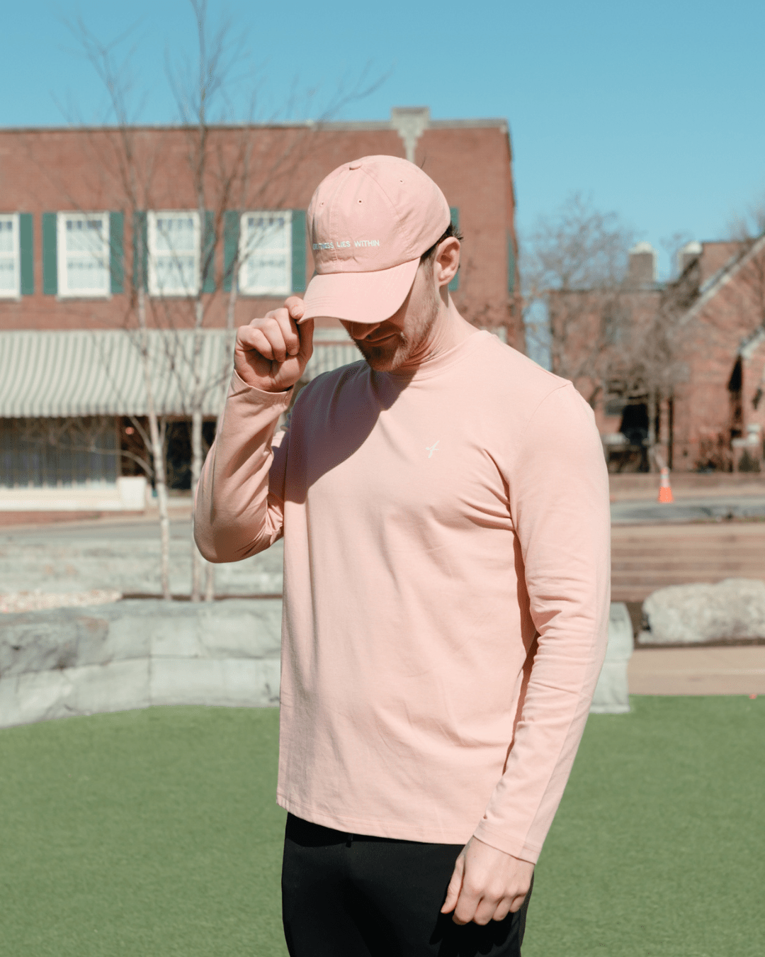 Greatness Lies Within Hat - Rose - Cap - Athletifreak | Athletic & Gym Wear, Athleisure