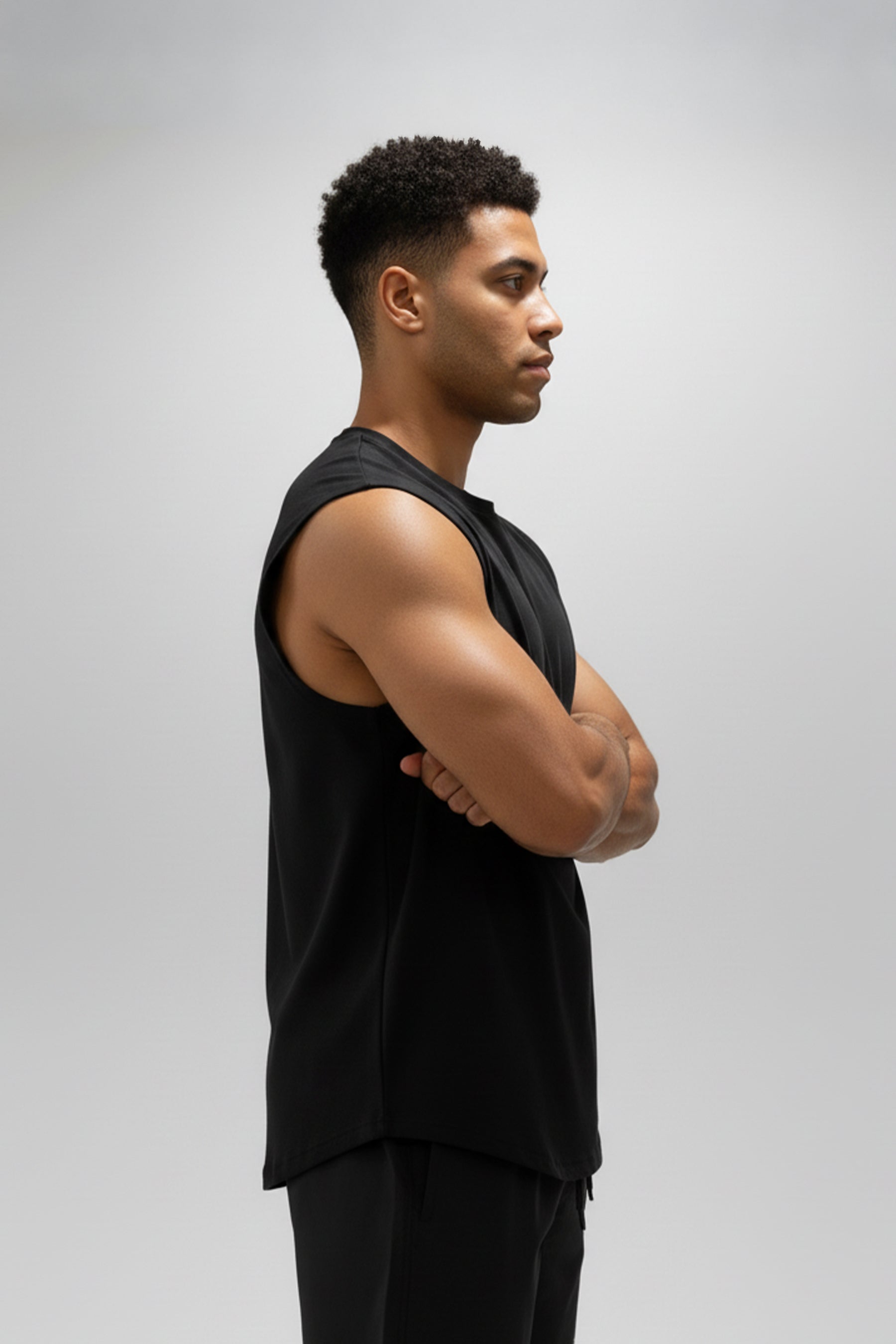 [AIRTECH] Muscle Tank - Black