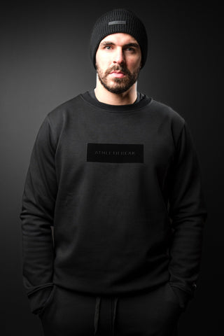 [ULTRALUX] Classic Crew Sweatshirt - Black