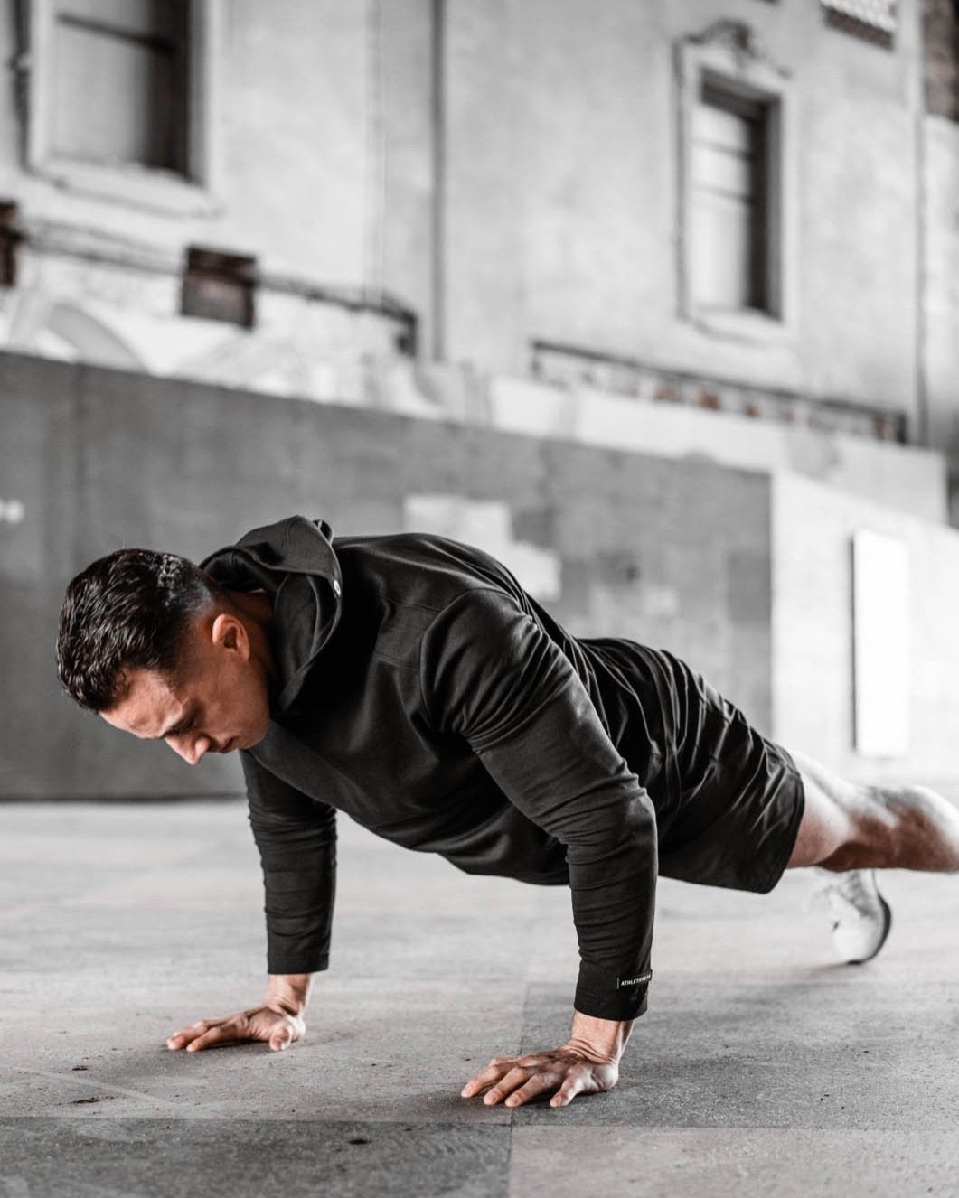 [HYBRID] Tech Hoodie - Black - Hoodie - Athletifreak | Athletic & Gym Wear, Athleisure