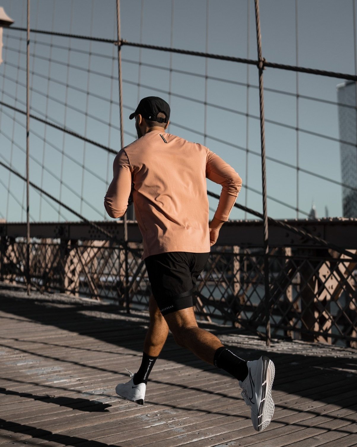 [INFINITECH] Training Long Sleeve - Clay - Tee - Athletifreak | Athletic & Gym Wear, Athleisure