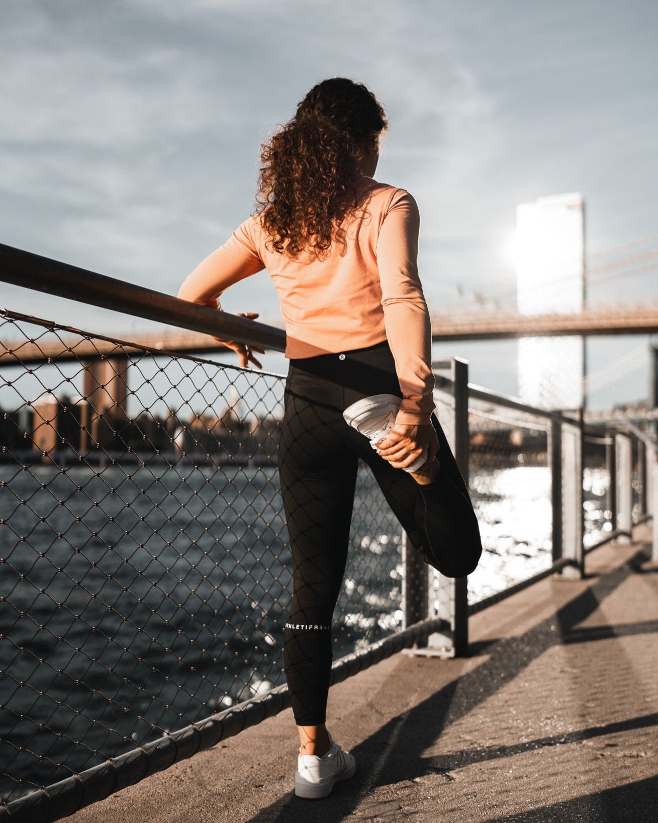 [INFINITECH] Training Long Sleeve - Clay - Tee - Athletifreak | Athletic & Gym Wear, Athleisure