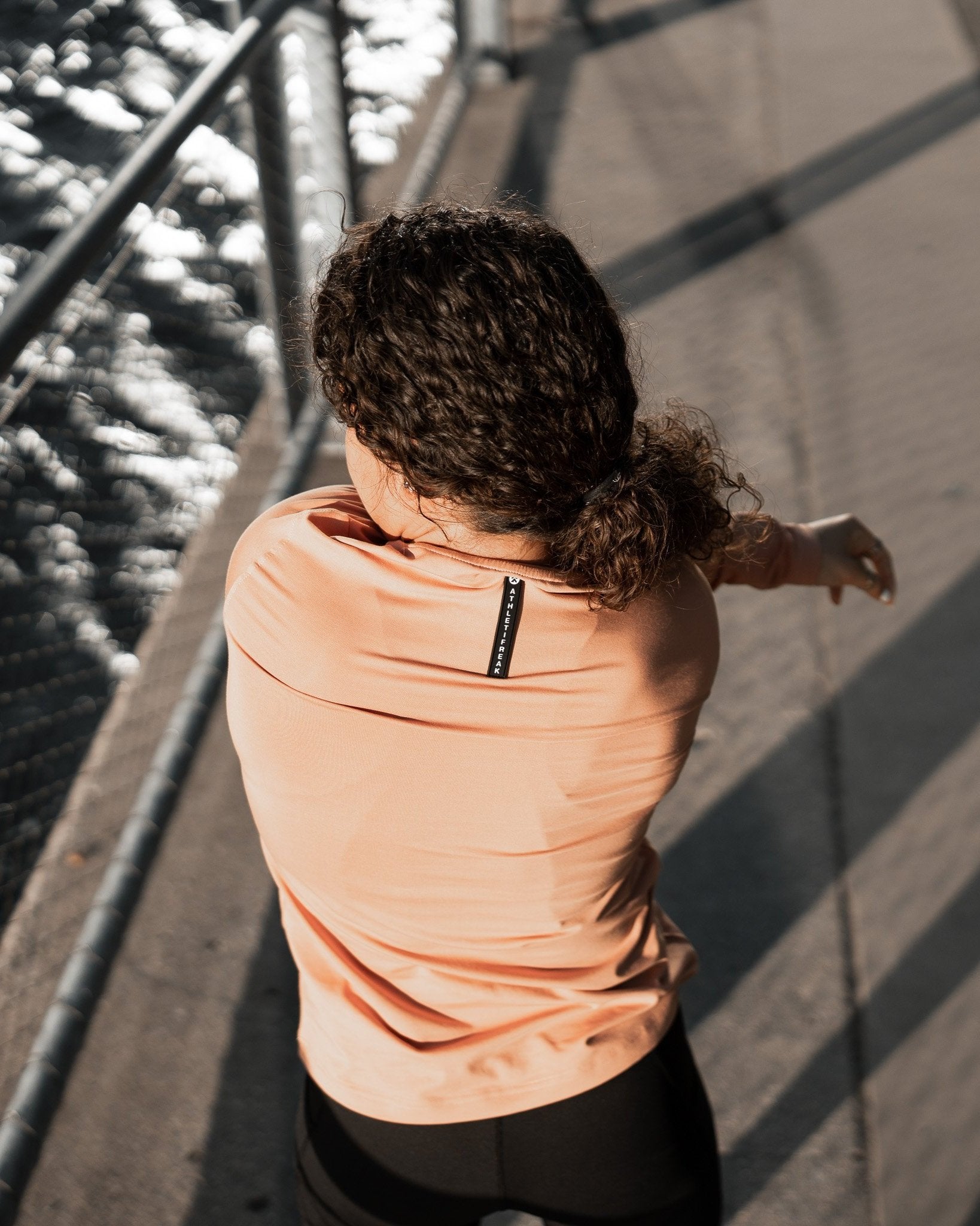 [INFINITECH] Training Long Sleeve - Clay - Tee - Athletifreak | Athletic & Gym Wear, Athleisure