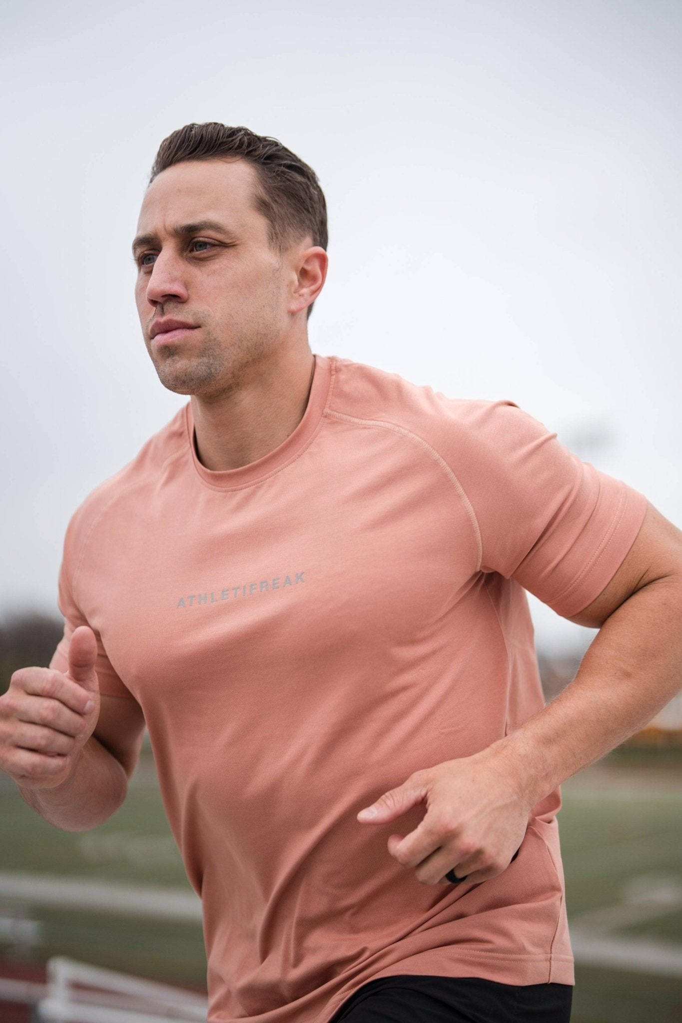 [INFINITECH] Training Tee - Clay - Tee - Athletifreak | Athletic & Gym Wear, Athleisure