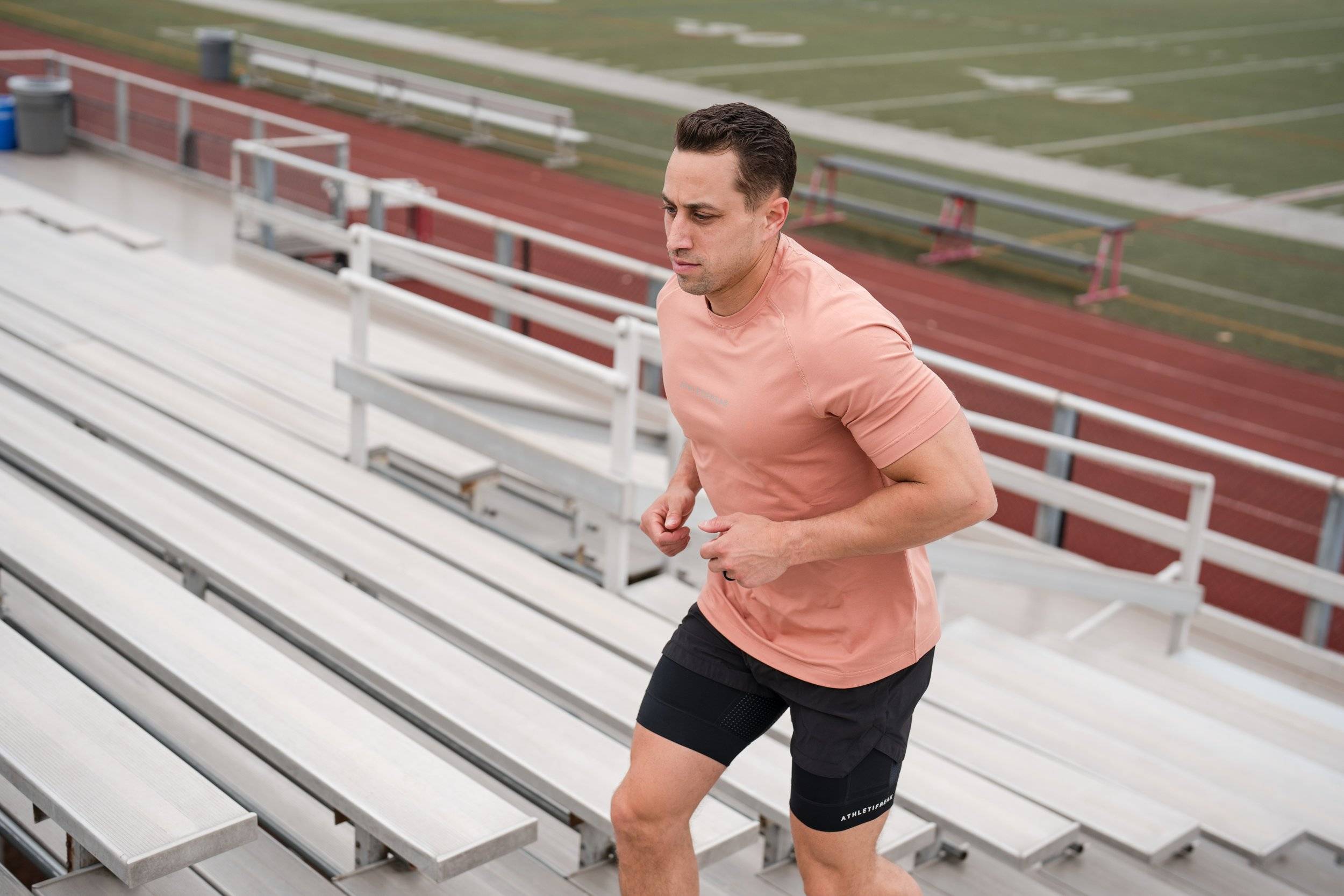 [INFINITECH] Training Tee - Clay - Tee - Athletifreak | Athletic & Gym Wear, Athleisure