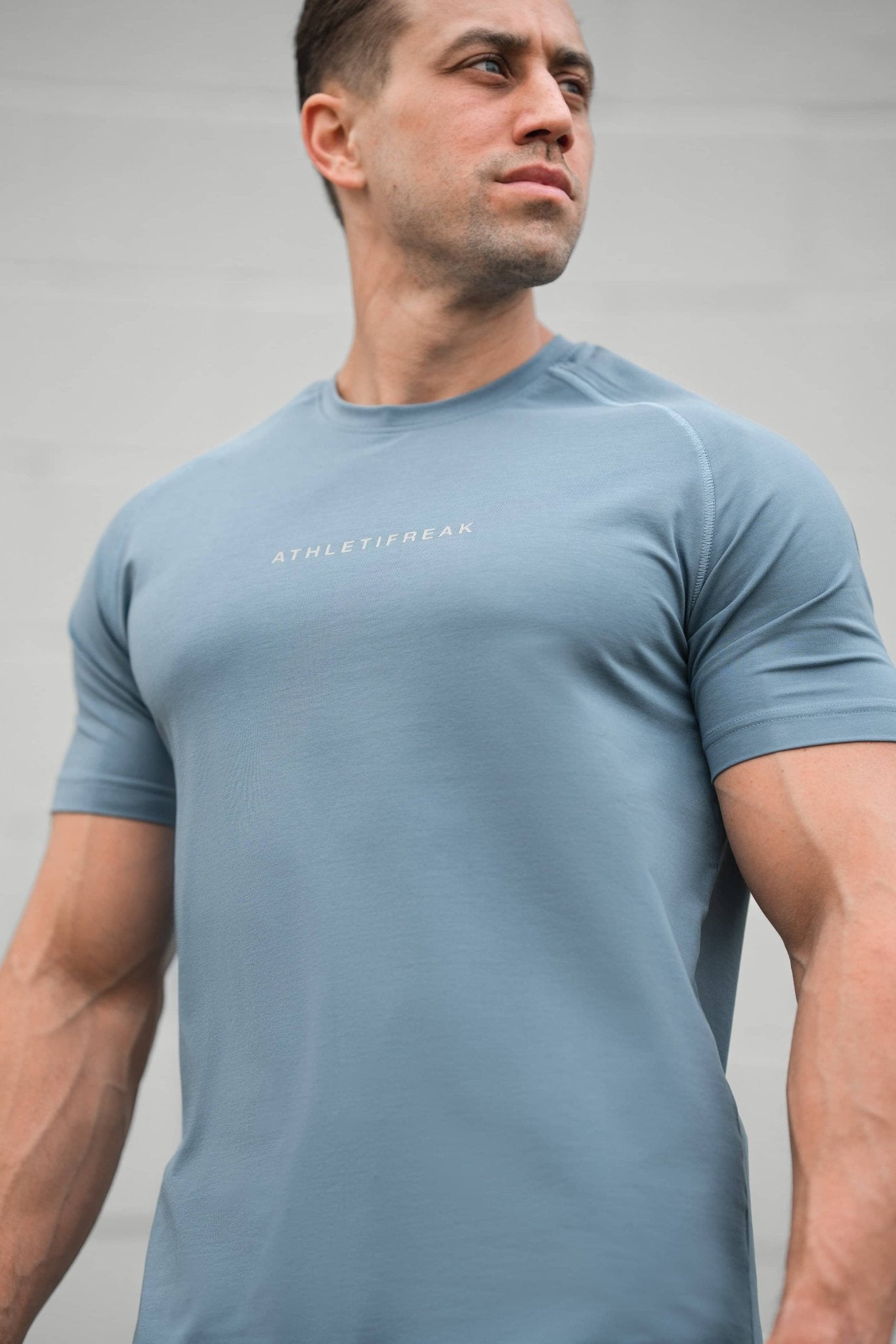 [INFINITECH] Training Tee - Cloud - Tee - Athletifreak | Athletic & Gym Wear, Athleisure