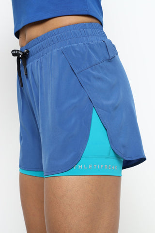 [CORE] Agility Shorts - Azul / Verde - Shorts - Athletifreak | Athletic & Gym Wear, Athleisure