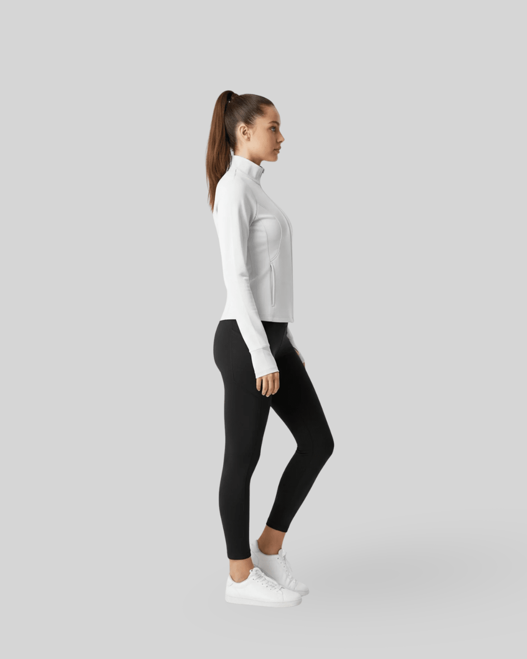 [CORE] Baseline Jacket - White - Jacket - Athletifreak | Athletic & Gym Wear, Athleisure