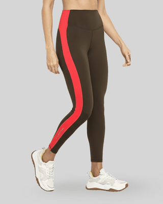 [CORE] Defynt Leggings - Espresso/Berry - Leggings - Athletifreak | Athletic & Gym Wear, Athleisure