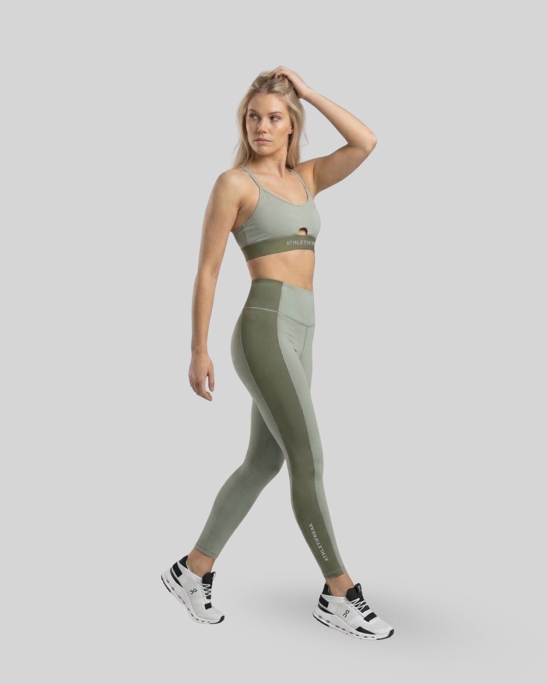 [CORE] Defynt Leggings - Teal/Olive - Leggings - Athletifreak | Athletic & Gym Wear, Athleisure