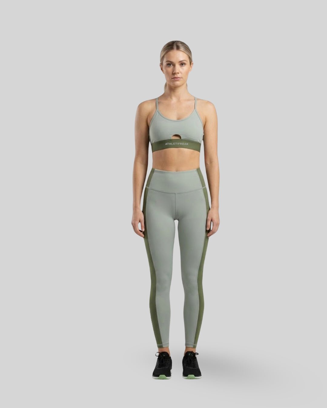 [CORE] Defynt Leggings - Teal/Olive - Leggings - Athletifreak | Athletic & Gym Wear, Athleisure