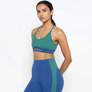 [CORE] Defynt Sportsbra - Azul / Verde - Sportsbra - Athletifreak | Athletic & Gym Wear, Athleisure