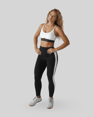 [CORE] Defynt Sportsbra - White / Black - Sportsbra - Athletifreak | Athletic & Gym Wear, Athleisure