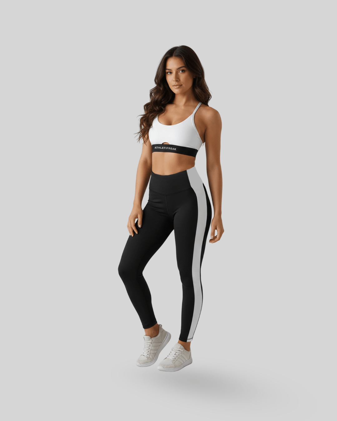 [CORE] Defynt Sportsbra - White / Black - Sportsbra - Athletifreak | Athletic & Gym Wear, Athleisure
