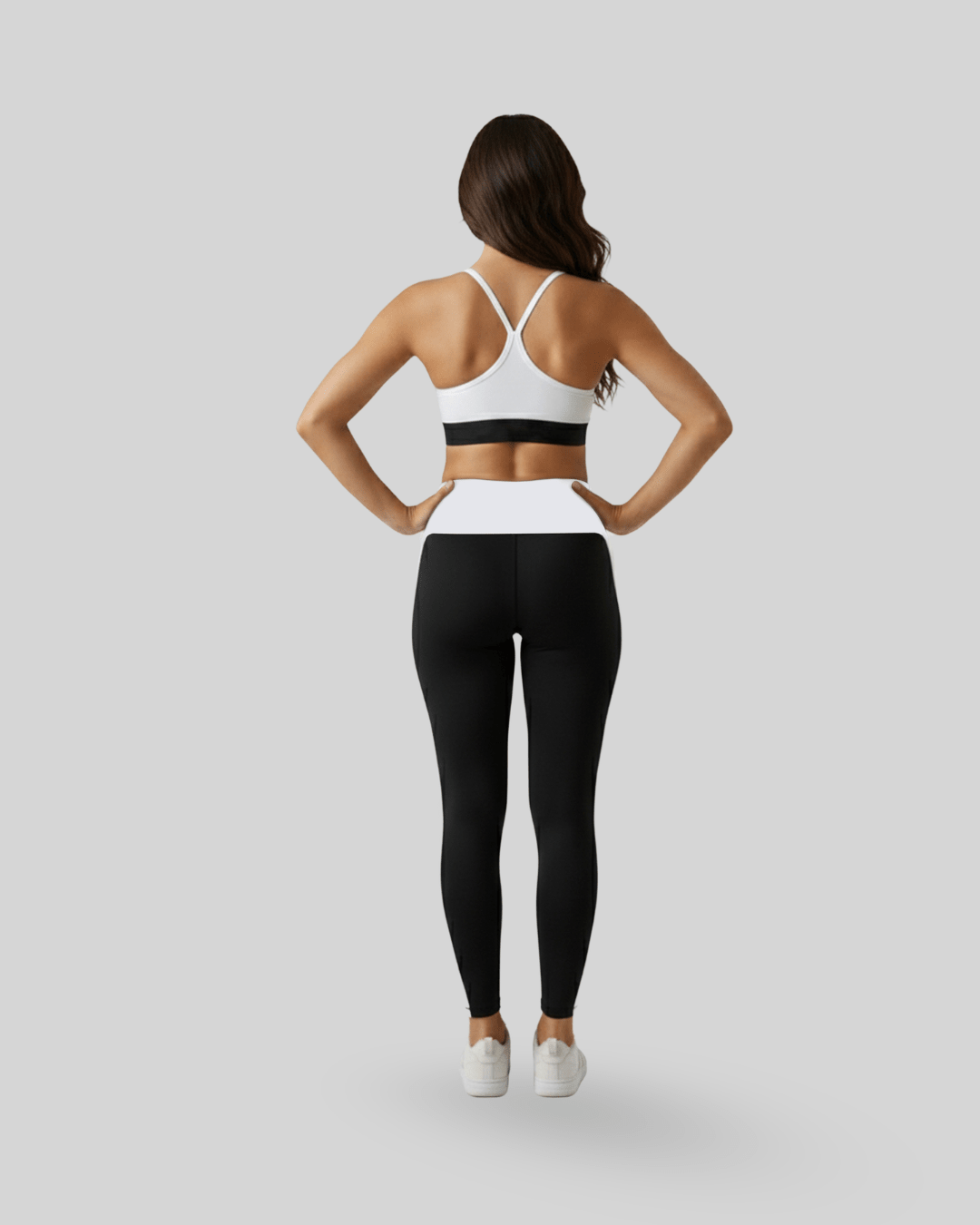 [CORE] Defynt Sportsbra - White / Black - Sportsbra - Athletifreak | Athletic & Gym Wear, Athleisure
