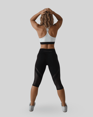 [CORE] Defynt Sportsbra - White / Black - Sportsbra - Athletifreak | Athletic & Gym Wear, Athleisure