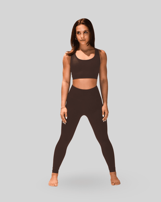 [CORE] Freeplay Leggings - Espresso - Leggings - Athletifreak | Athletic & Gym Wear, Athleisure
